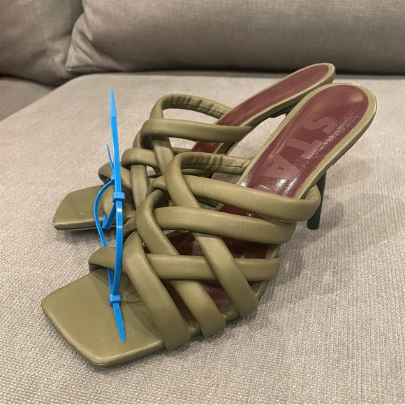 STAUD Shoes - Staud Green Heels